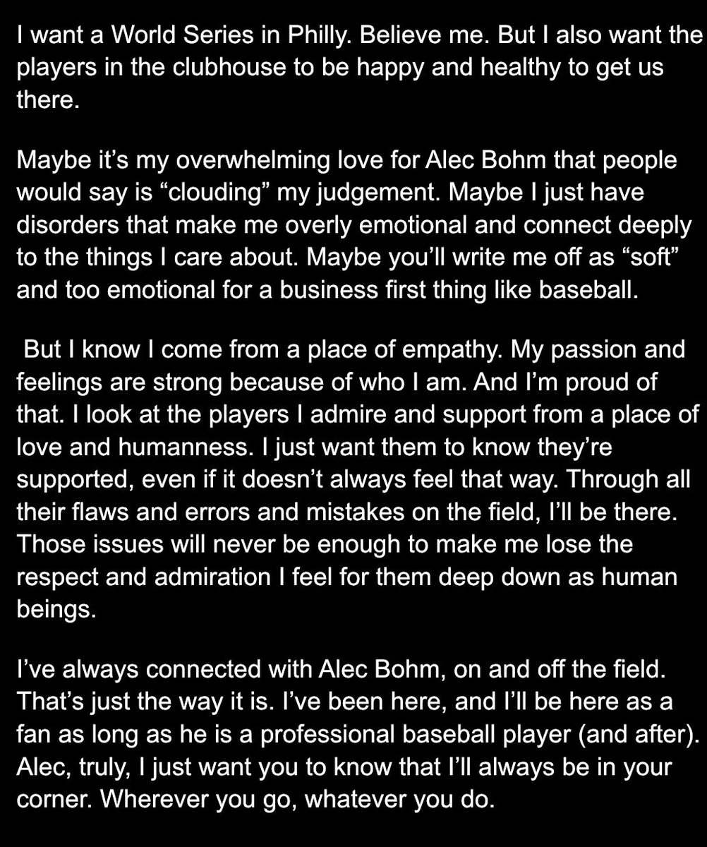 sillydelph1a's tweet image. Alec Bohm is my favorite baseball player, and here’s why.