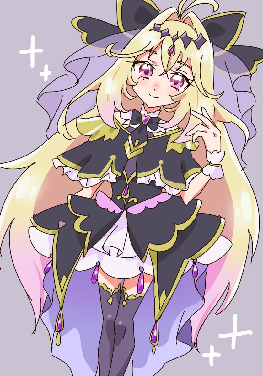 zumomoco's tweet image. 名探偵プリキュア！
キュアアルカナ・シャドウ🖤