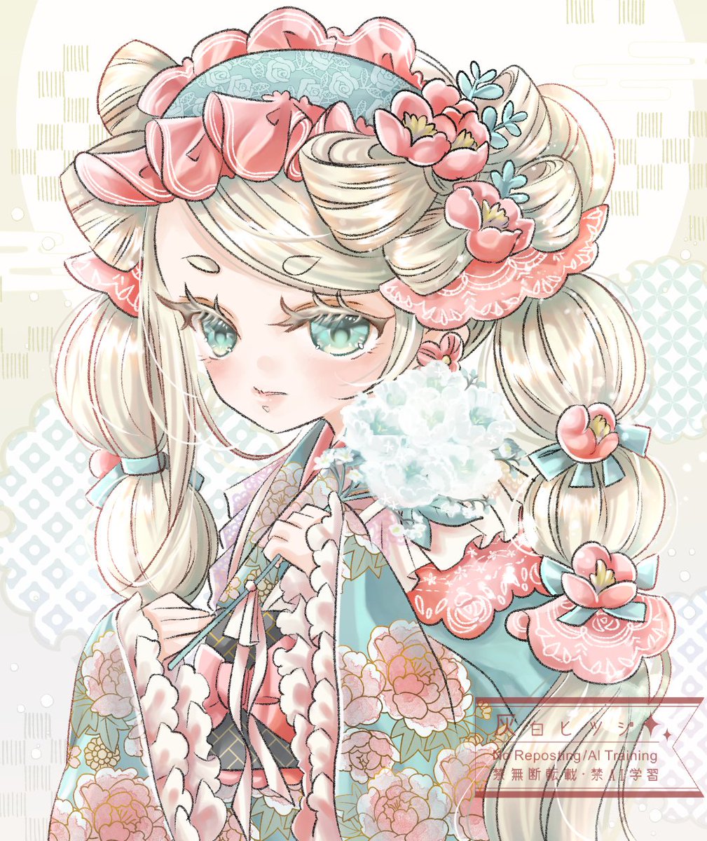 Post by 灰白ヒツジ@白瀬 on X: 創作初春 #羊家