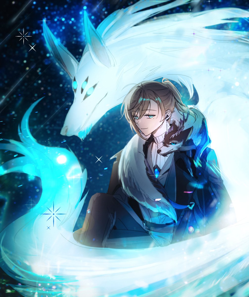 #かな絵 #にじARK
🦊