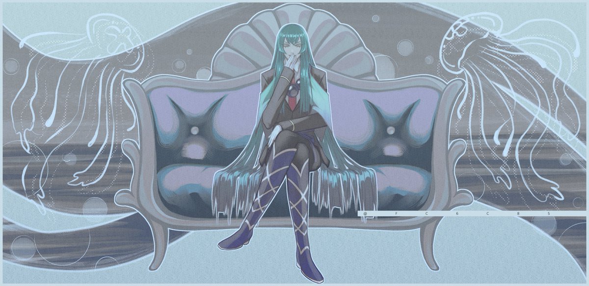 🪼🫧
#ナンバカ #sketch #nanbaka #rukagojou #art