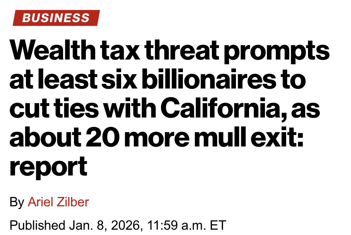 WallStreetMav's tweet image. All of the left wing billionaires are leaving California now that they have completely destroyed it.

They funded the radical left takeover of California, but now that the monster is out of control, they are moving to Florida and Texas where they will likely fund the destruction…