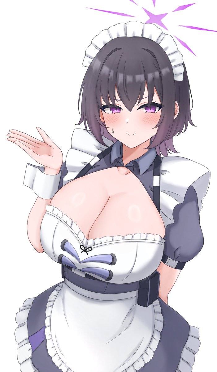 「#3連休はフォロワーが増えるらしい メイドスバル!」|はちくもりのイラスト