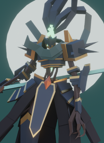 SlimyWaven's tweet photo. recreation of one of the coolest Azamina monsters.
#yugioh #Blender #RobloxDev #Kaijuro https://t.co/uRDteXljvn
