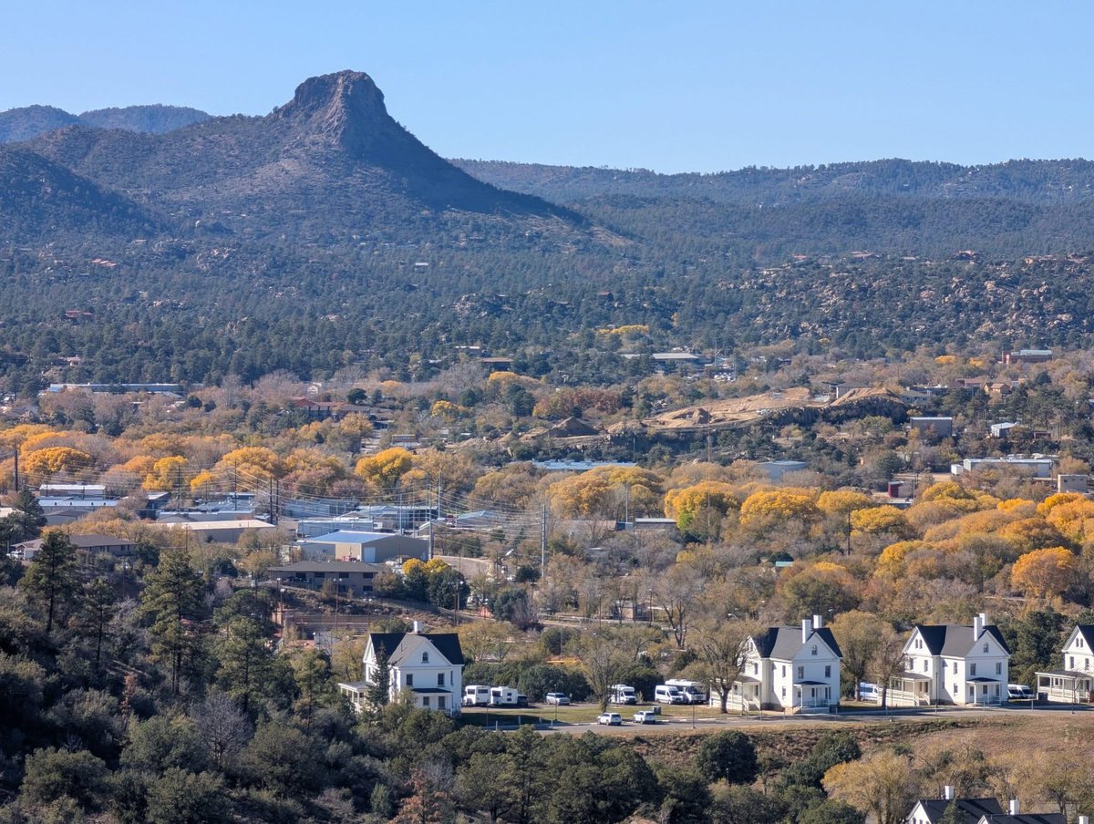 McreaEdna's tweet photo. Thumb Butte in Prescott, AZ 🏜️ https://t.co/3NyCvqAGi6