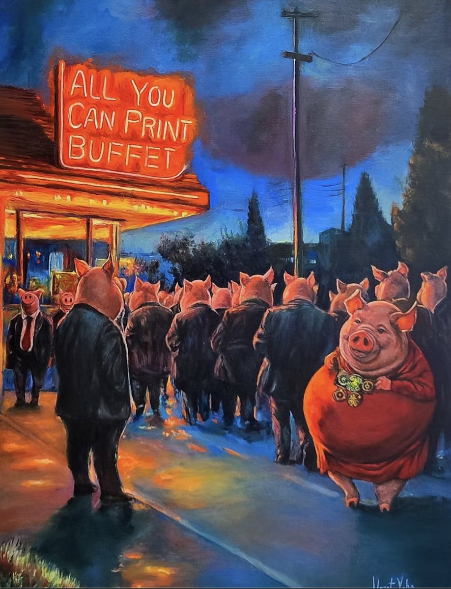 Yo Mama so F(I)AT by @yonatvaks Oil on Linen