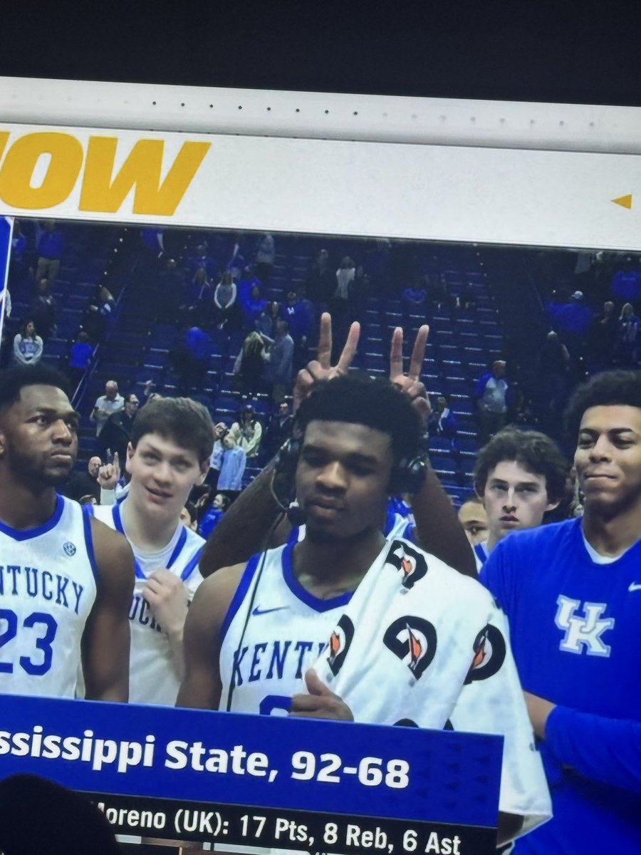 Double bunny ears after a must win…<a href="/KySportsRadio/">Matt Jones</a> <a href="/ryanlemond/">Ryan Lemond</a> <a href="/DrewFranklinKSR/">Drew Franklin</a> <a href="/ShannonTheDude/">Shannon The Dude</a> <a href="/BillyRsports/">Billy Rutledge</a> #BBN #KSR <a href="/SECNetwork/">SEC Network</a>
