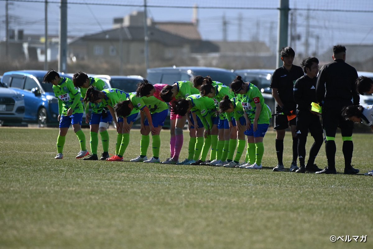 XF CUP 2025 第5回 日本クラブユース女子サッカーチャレンジカップ （U-18）
試合終了
湘南 2-0 今治
#bellmare #湘南ベルマーレウィメン #ベルマガ