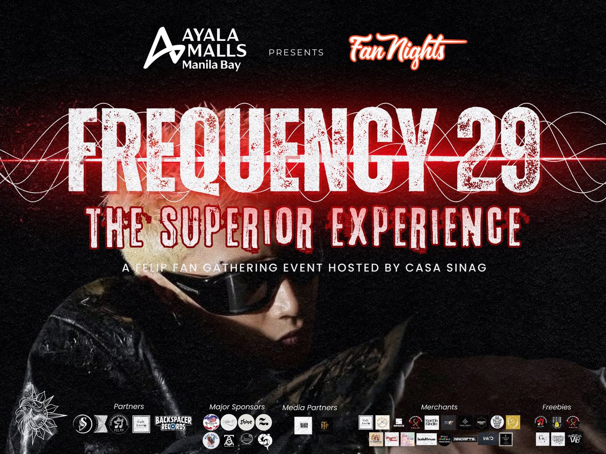 casa_sinag's tweet image. Set-up complete.
Tarps are up, booths are ready, and the signal is strong.

What started as an idea is now a space filled with passion and support. Thank you to everyone who made this possible 🤟✨🖤

#FELIPFrequency29 happens today!

FLEET AT FULL SYNC
#FELIPFanNights…