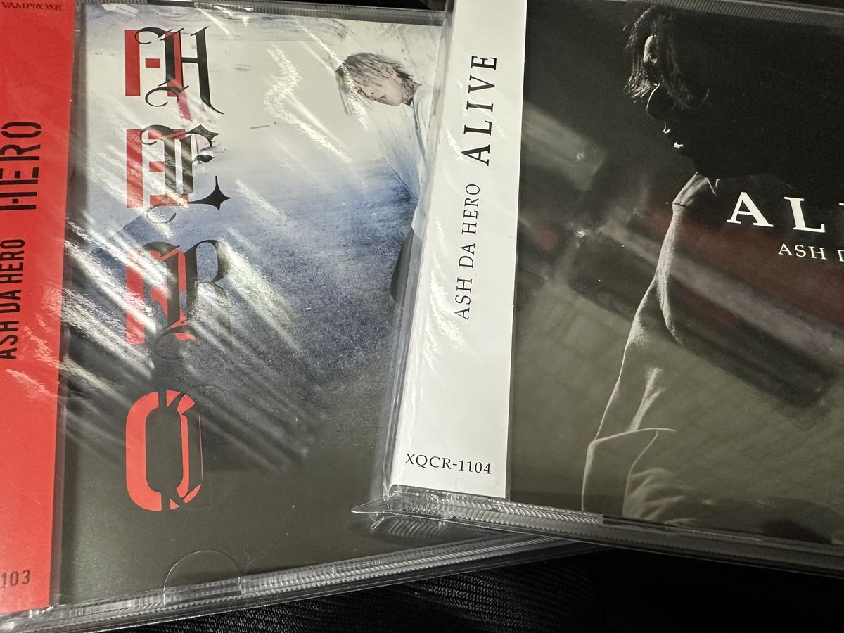 昨日買ったCDの中では、ASH DA HEROのこの2枚がかなりレアな掘り出し物