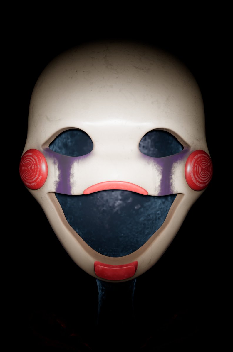 EXG1983's tweet image. Finished Marionette, I'm high-key proud of this one.
-
#FNAF #blender3d