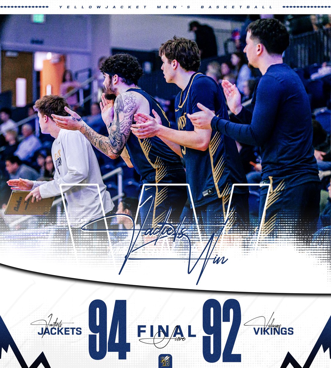 MSUB Men's Basketball tweet media