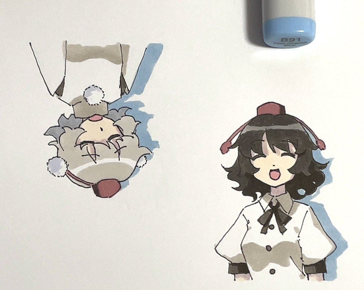 あやもみであずまんが大王のOPパロ