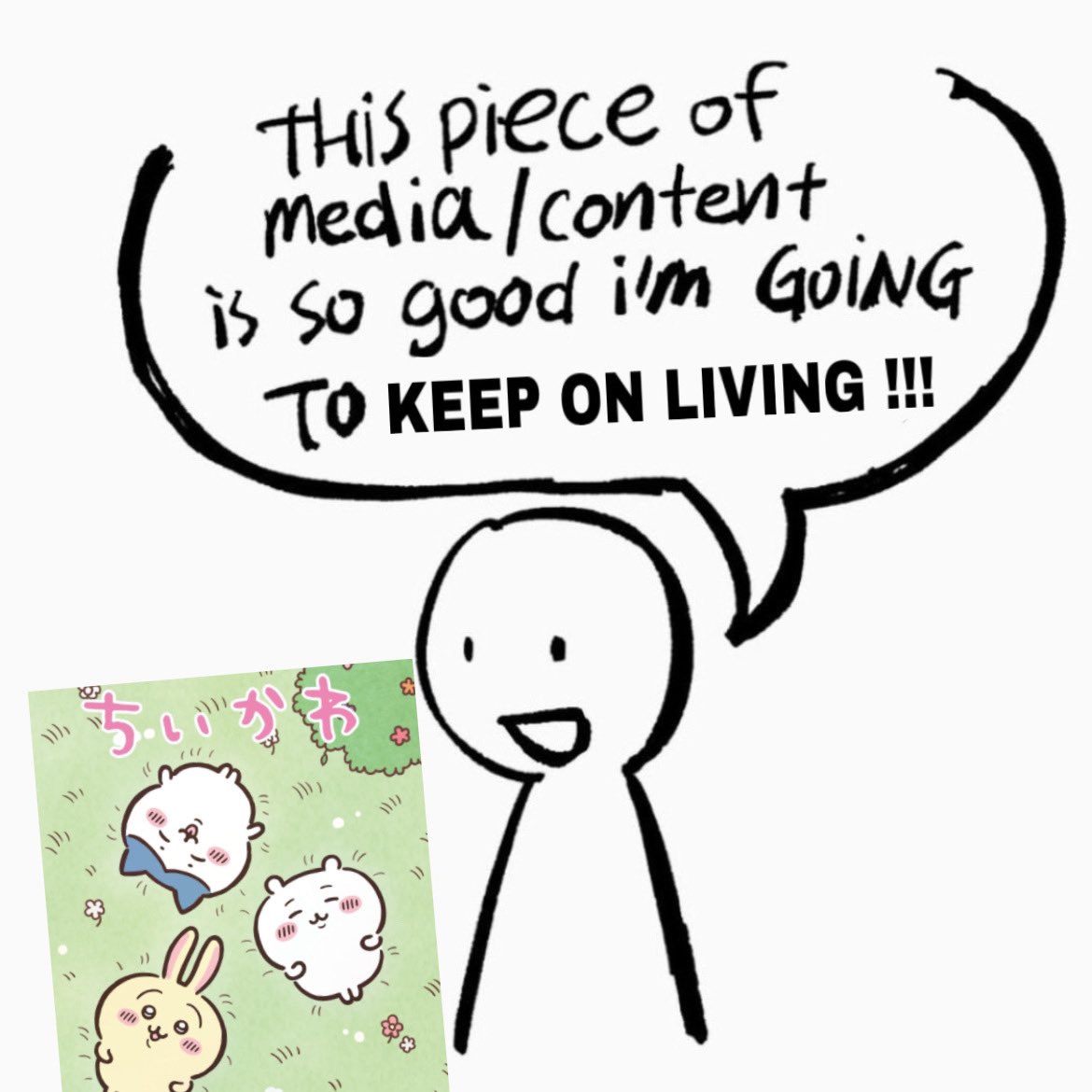 live and love for chiikawa