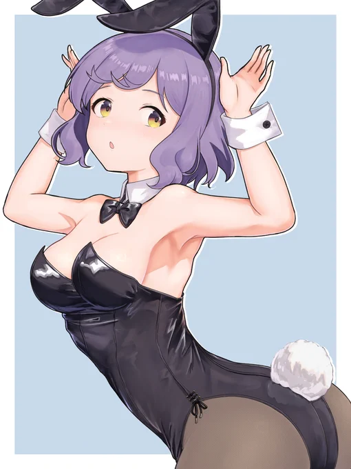 バニー衣装の瑞希ちゃん描きました! 描きたかったので描きました!! #ミリシタ