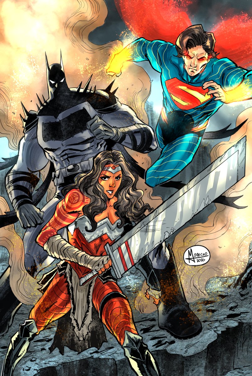 luis_morocho's tweet photo. Absolute Trilogy, Fan Art.
I wanted to draw the version of these characters envisioned by the brilliant @Ssnyder1835
Batman, Wonder Woman, and Superman
#Batman #Superman #Superman #Absolute #AbsoluteBatman #AbsoluteWW #AbsoluteSuperman #ScottSnyder #LuisMorocho https://t.co/Go9PYiDrgF