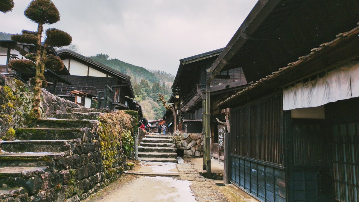 rytalks's tweet image. 今日の午前中の中山道の妻籠宿②