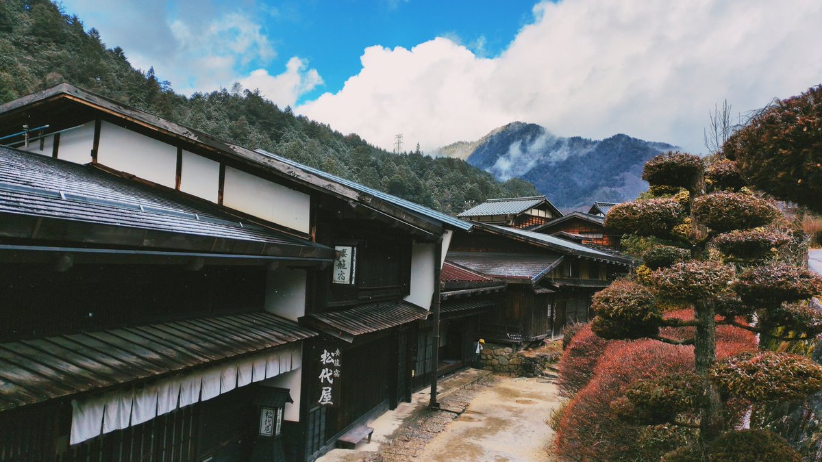 rytalks's tweet image. 今日の午前中の中山道の妻籠宿②