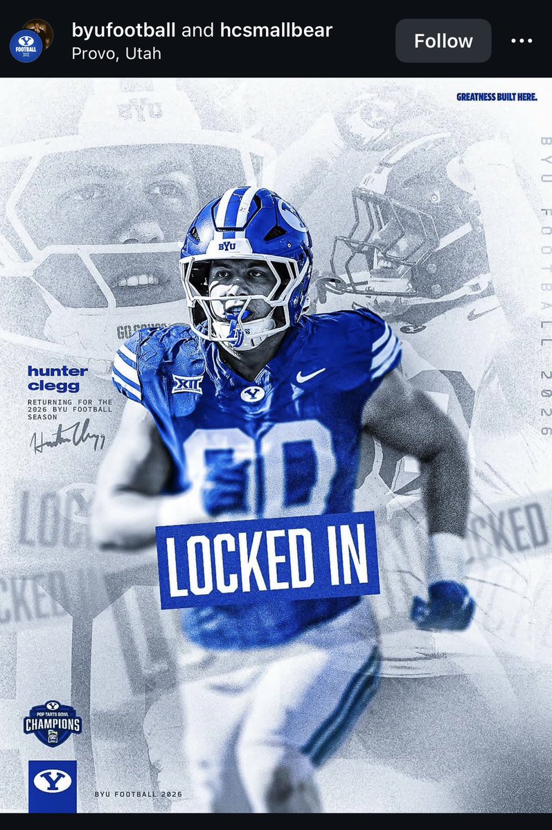 CougarBoard's tweet image. Hunter Clegg  ✅