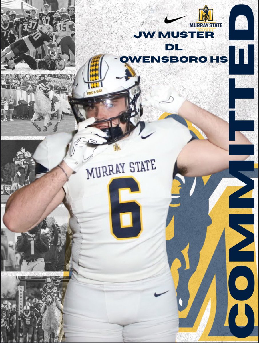 Muster_JW's tweet photo. Blessed to officially announce my commitment to @racersfootball . 

@WrightJody @CoachM11es @SrHighFootball https://t.co/FNnG9QrLSz
