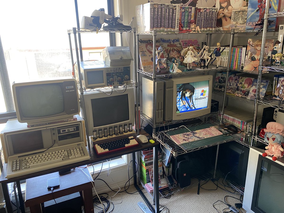 Finally set this up again now I’m done moving stuff.