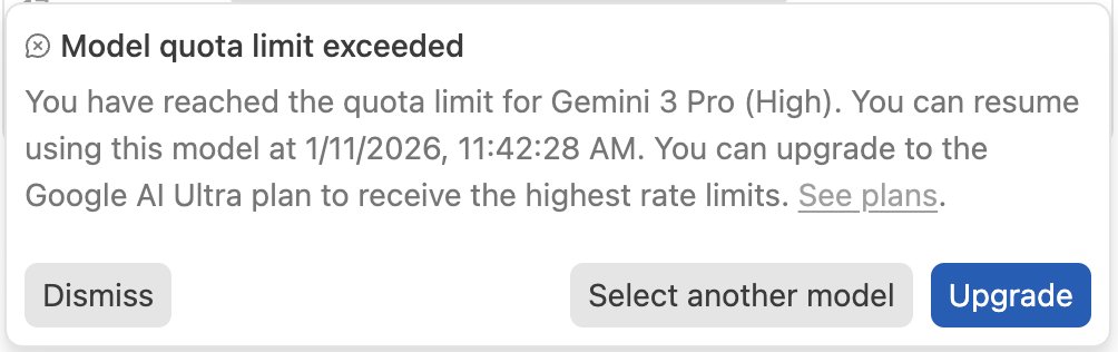 kena limit, istirahat 30 menit dulu...