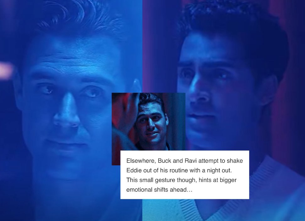 buckleyioncourt's tweet image. the way i completely forgot about the overtly admitted:

“this small gesture though, hints at bigger emotional shifts ahead.” 

knew the look was intentional but holy hell.