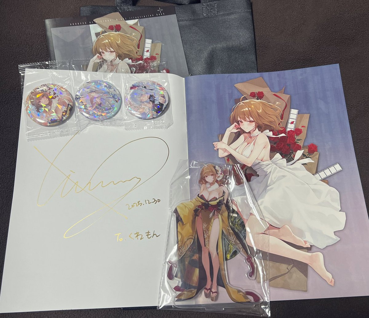 C107 虎と少女 会場限定新刊+アクスタセット 虎と少女 C107 会場限定