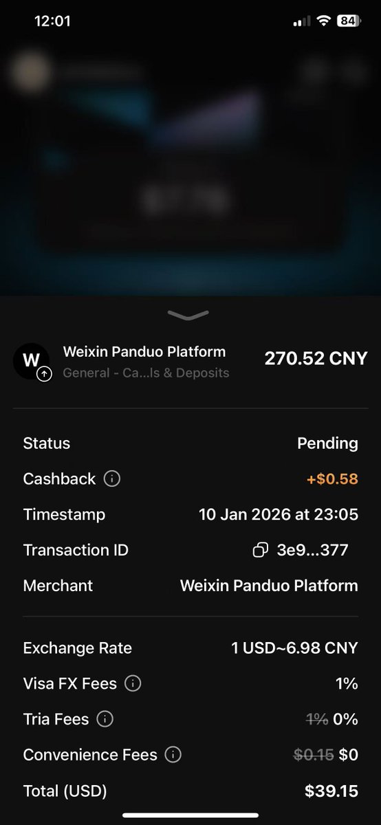 每天使用 #tria 卡 ，随时随地使用网上支付
还可以享受即时返现，整体感觉挺不错
<a href="/useTria/">Tria</a>  #TriaIRL