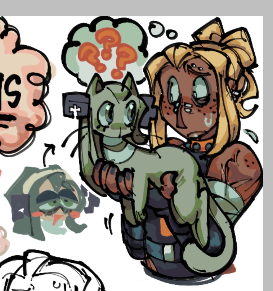 Aba as a moldy holdable kitty 
#GGST #aba #paracelsus