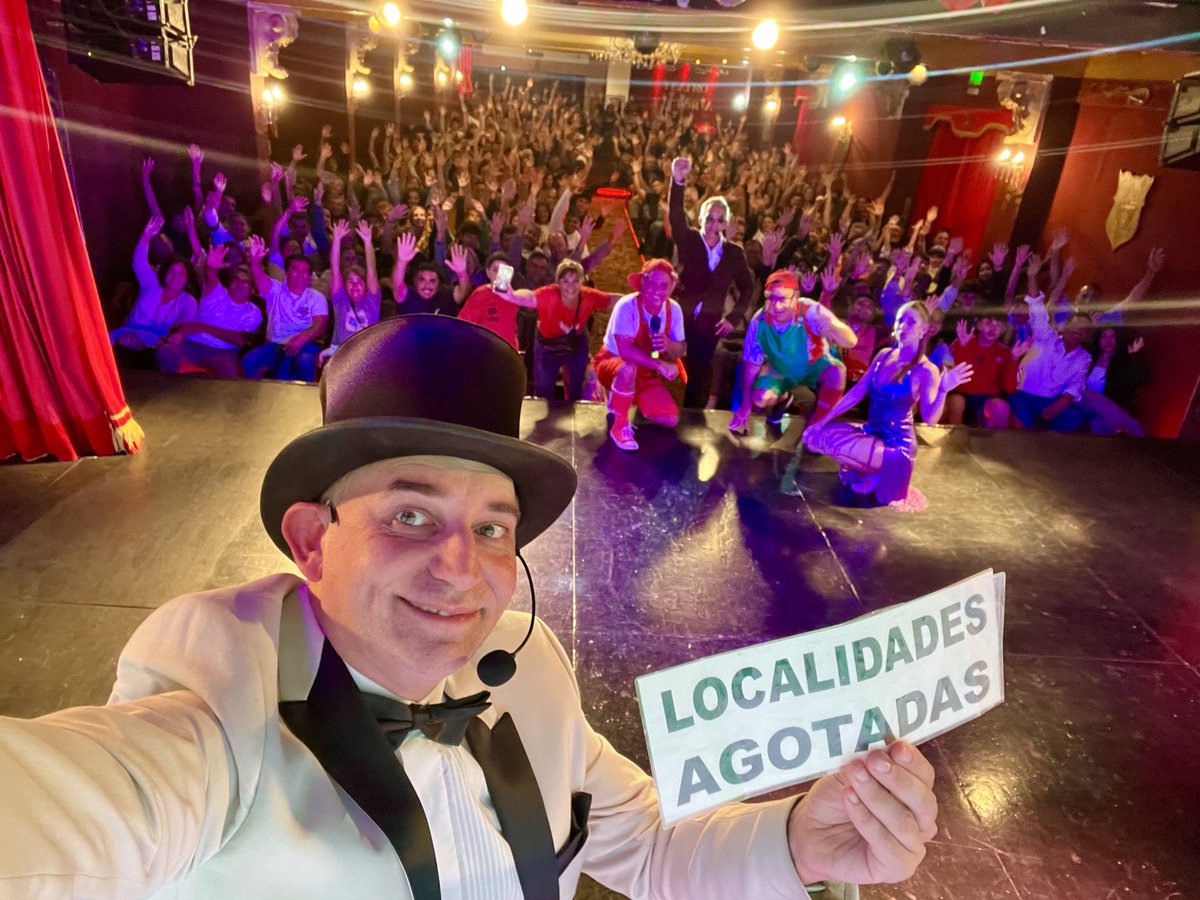 Y una vez más Función de Sábado con LOCALIDADES AGOTADAS !!!! Graciassssssss público gracias #MarDelPlata #TeatroVictoria #LaMagiaDeLaRisa #PetonProducciones #Temporada2026