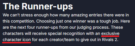 _Sirc23_'s tweet photo. Hey @danfornace , now that La Reina's out, are there any updates about the special character icons for the runner ups? I'd love to rep some of my all-time favorite workshop characters :) https://t.co/eD489oEmbH