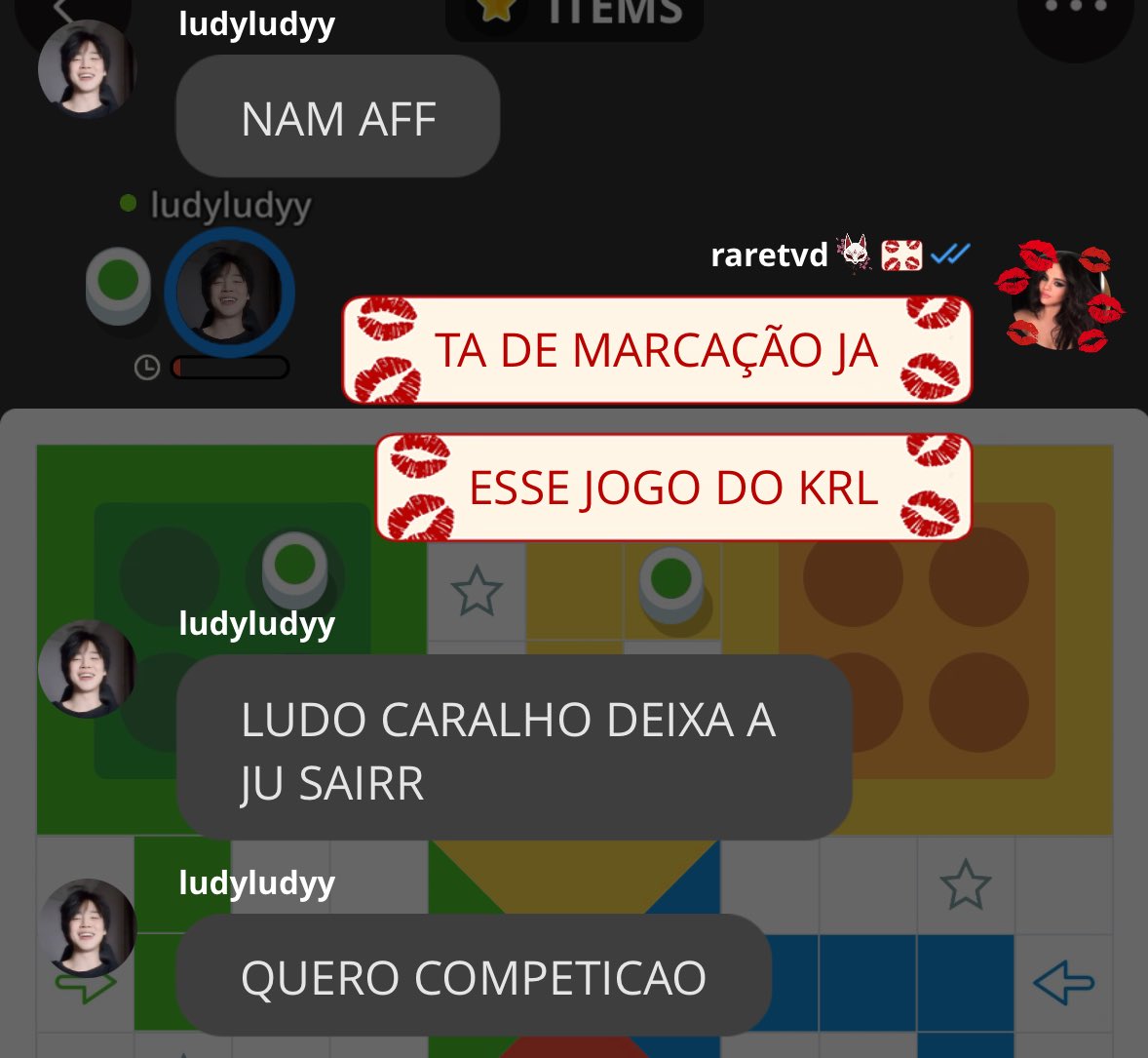sugacapiroto's tweet image. eu amo a ludy serio @vanteastrous
