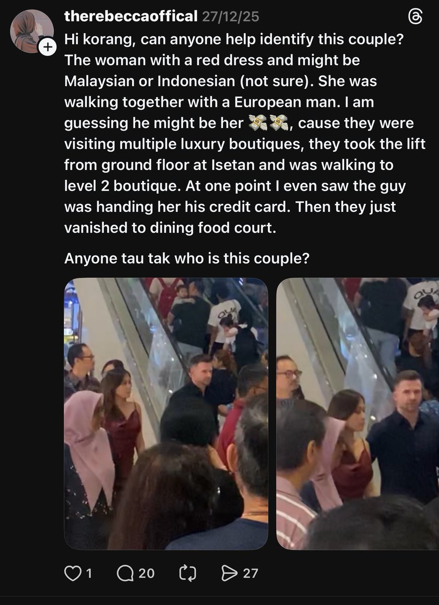 JatIkhwan's tweet image. Ada satu akaun psycho kat Threads suka rakam video perempuan Malaysia dengan non Malaysian and throw accusation konon gold digger lah, cheap woman lah apa lah. Sumpah psycho, siapa ada Threads please report to Threads and MCMC, harassment kot.