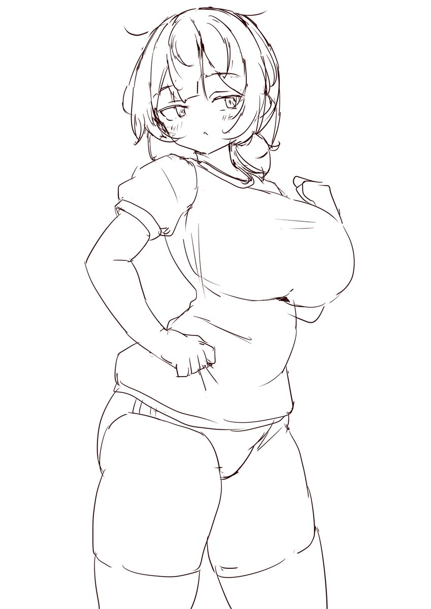 466日目
ラフと線画ベタ塗り 