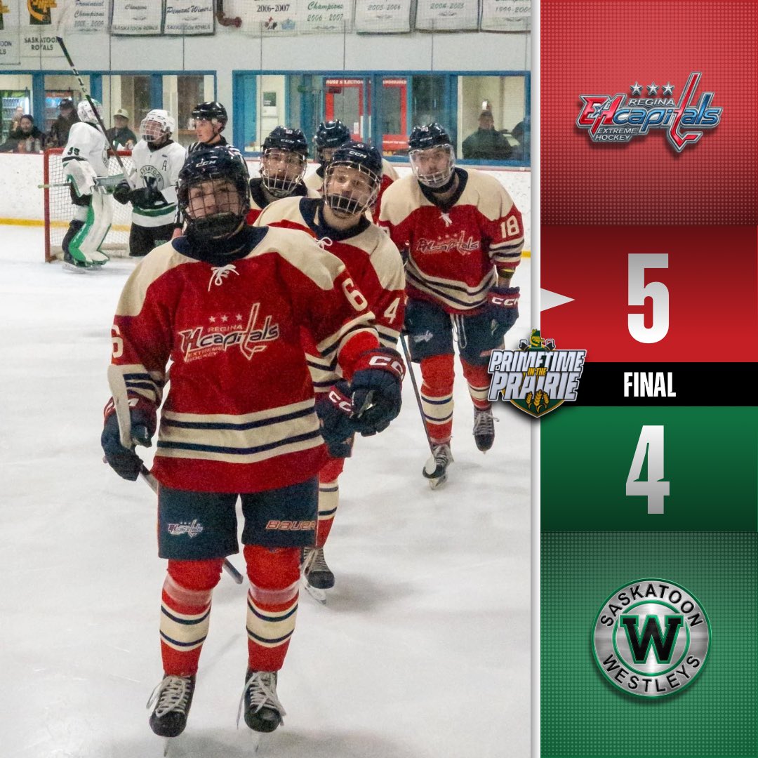 FINAL | The Capitals hold on to win a wild one over the Westleys!

📸: @ronnieyuzicappi [IG]