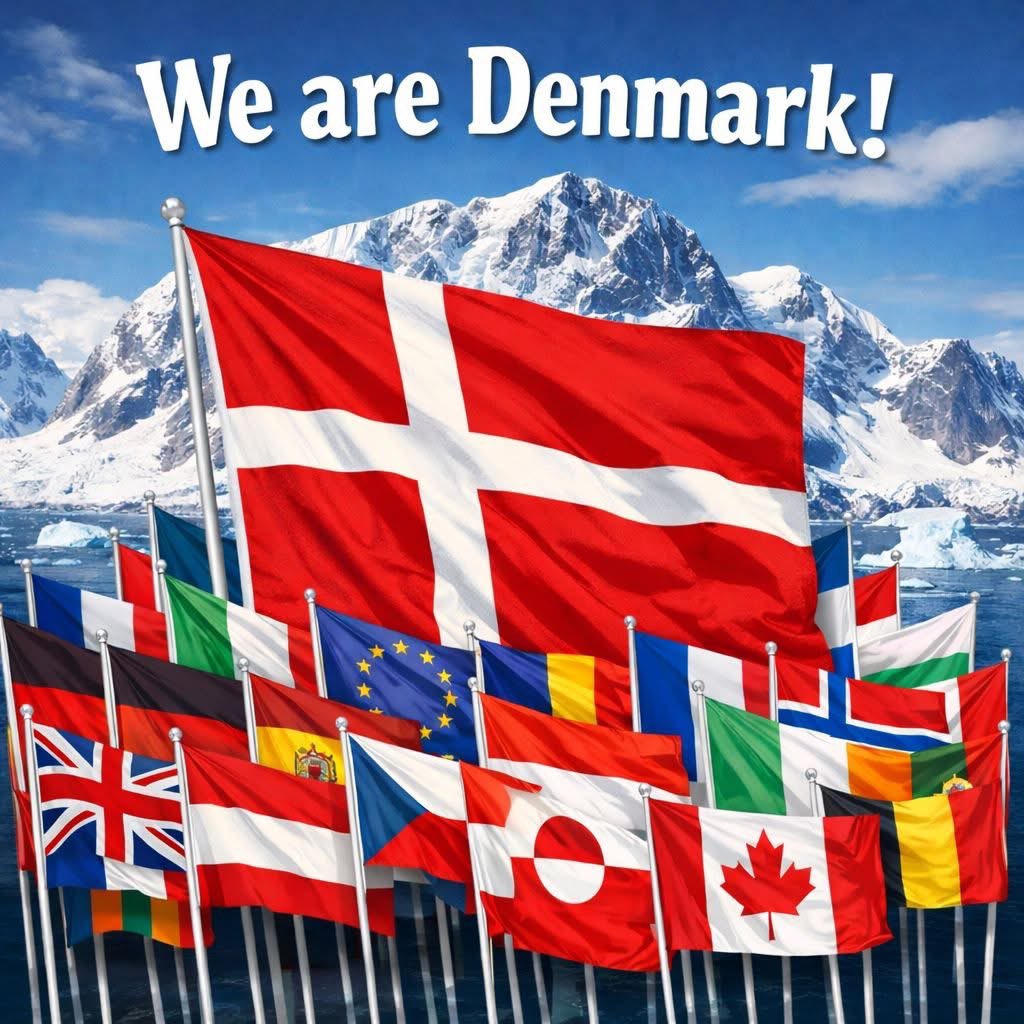 Stay behind us🇩🇰🇬🇱👊🏻
You could be the next.