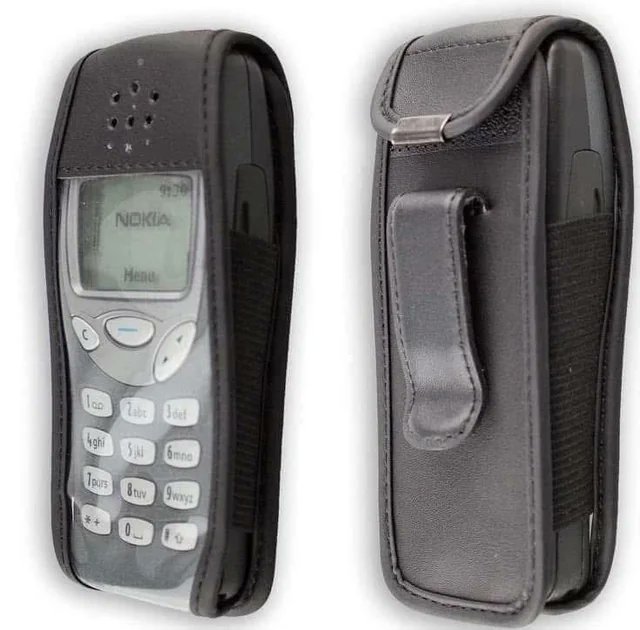 historyinmemes's tweet image. These leather phone cases from the 2000s