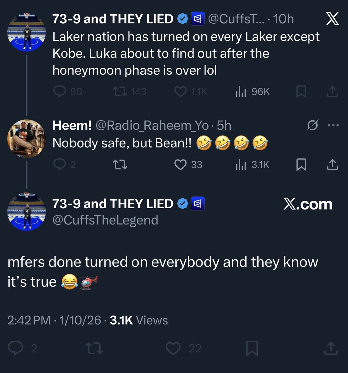 Bron’s biggest L is being friends with this dumbass