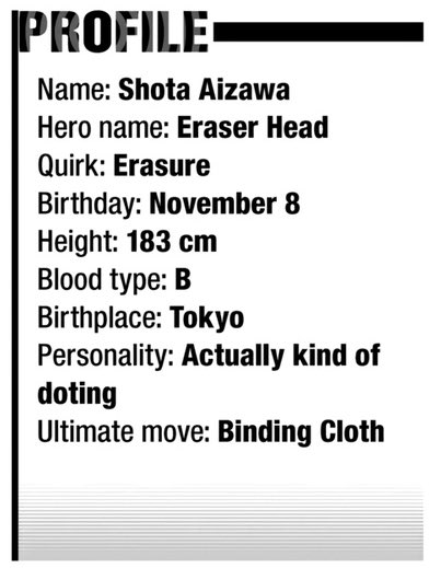 eraserjpg's tweet image. #neverforget that aizawa is canonically a doting person. that man doesn’t have a nonchalant bone in his body !!!!!