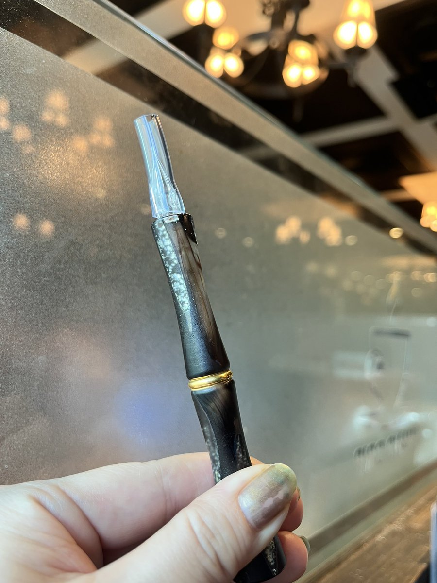 glass studio toos ガラスペン TAKETORI Slim 去年の6月にセミオーダーしたガラスペンが出来上がってきました