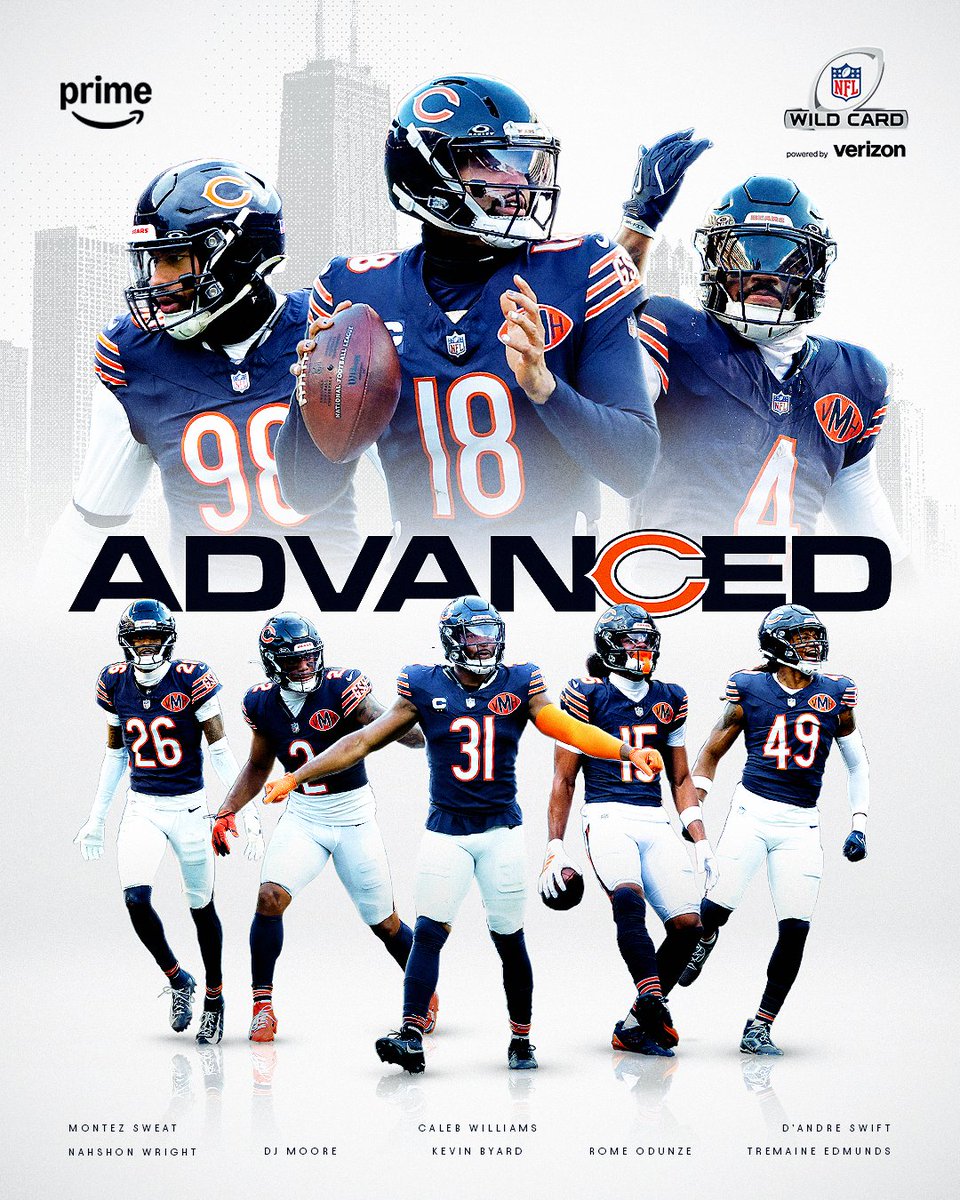 BEARS COMPLETE AN EPIC WILD CARD COMEBACK TO MOVE ON 🤯