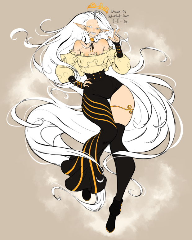 StarlightDawn1_'s tweet photo. Element: Wind ☁ 
She's graceful just like the wind itself.

#fyp #art #conceptart #digitalart #digitaldrawing #illustration #drawing #characterdesign #digitalillustration #clipstudiopaint #drawing #drawingpractice https://t.co/RP4ApLAHQv