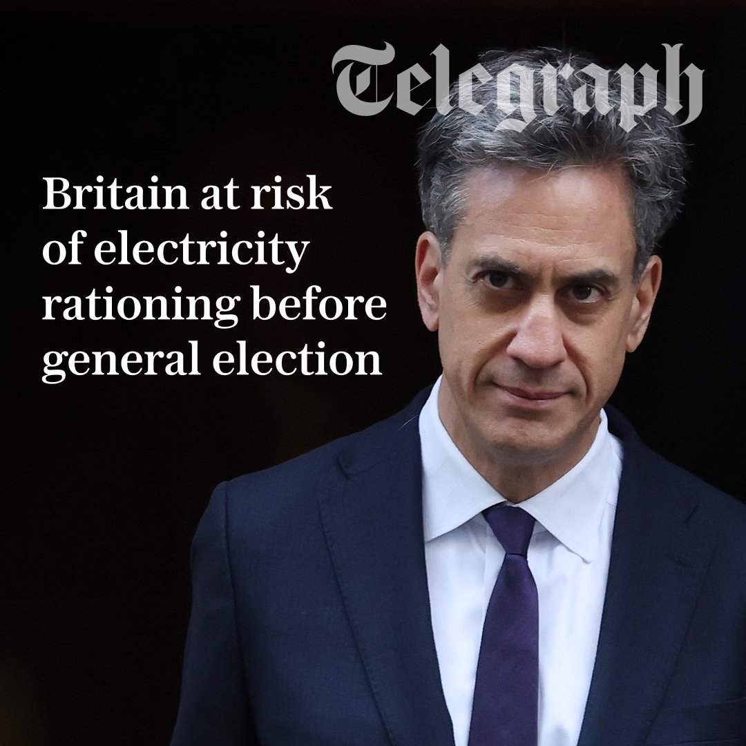 TelePolitics's tweet image. 🔴 Britain risks electricity rationing by the next general election unless its fleet of ageing gas-fired power stations is urgently upgraded, a new report has warned.

Find out more ⬇️
telegraph.co.uk/business/2026/…