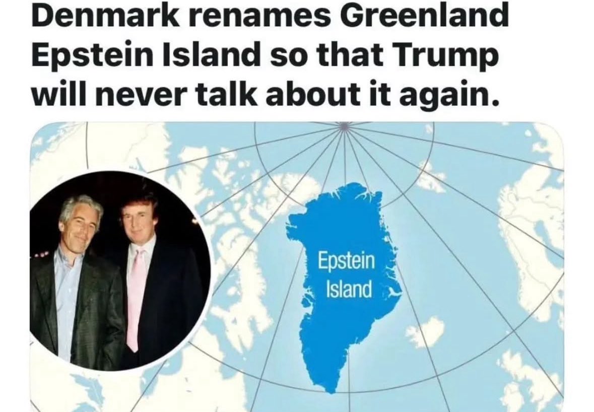 <a href="/MarioNawfal/">Mario Nawfal</a> 🚨🇺🇸🇬🇱 TRUMP: "MAYBE WE'LL INVADE GREENLAND,"  U.S. TOP COMMANDERS: "YOU CAN'T BE SERIOUS"