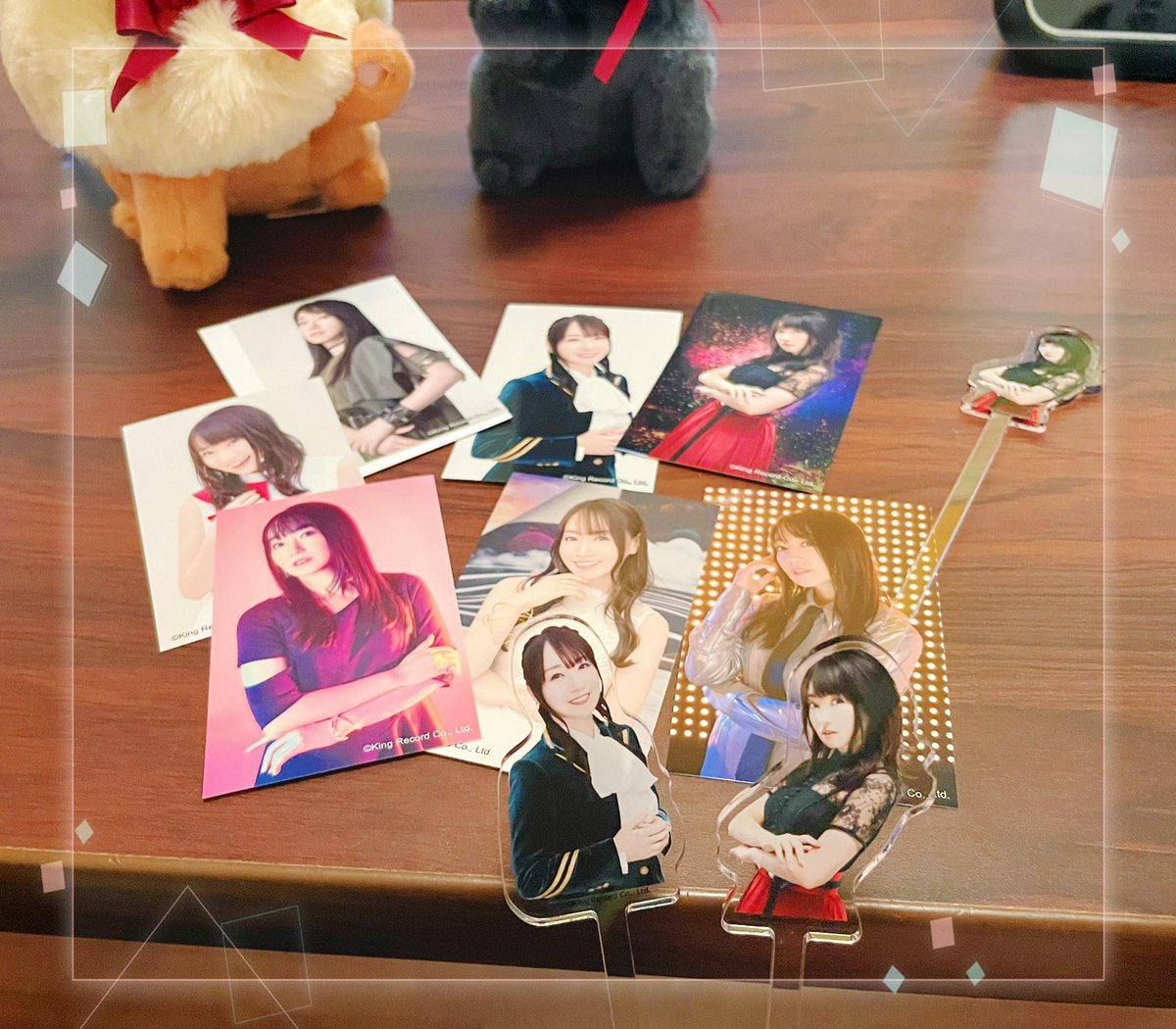 水樹奈々✕まねきねこ アクリルスティック全7種+ステッカーセット