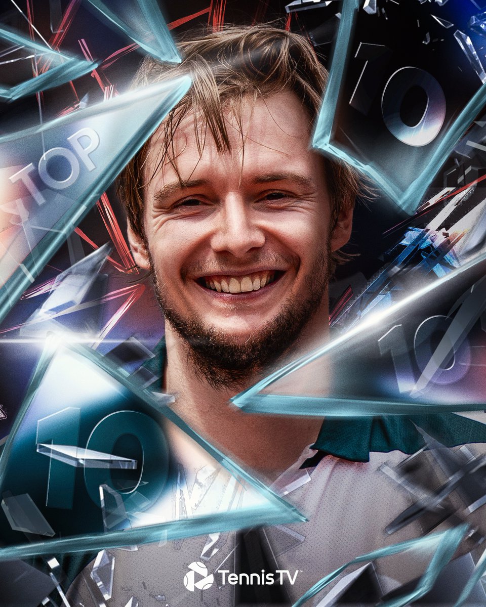 TennisTV's tweet image. Top 10 Debut: SECURED 😮‍💨🤝
