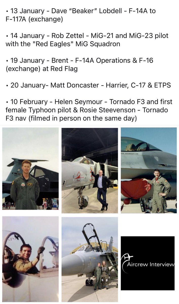 We have some great guests coming up!