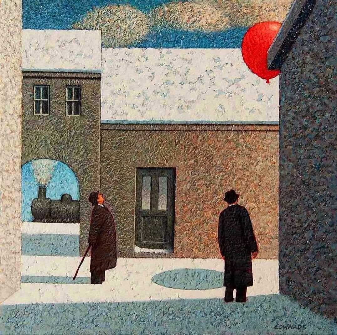 Mark Edwards, born 1951- The Start of a Perfect Day - 2022.