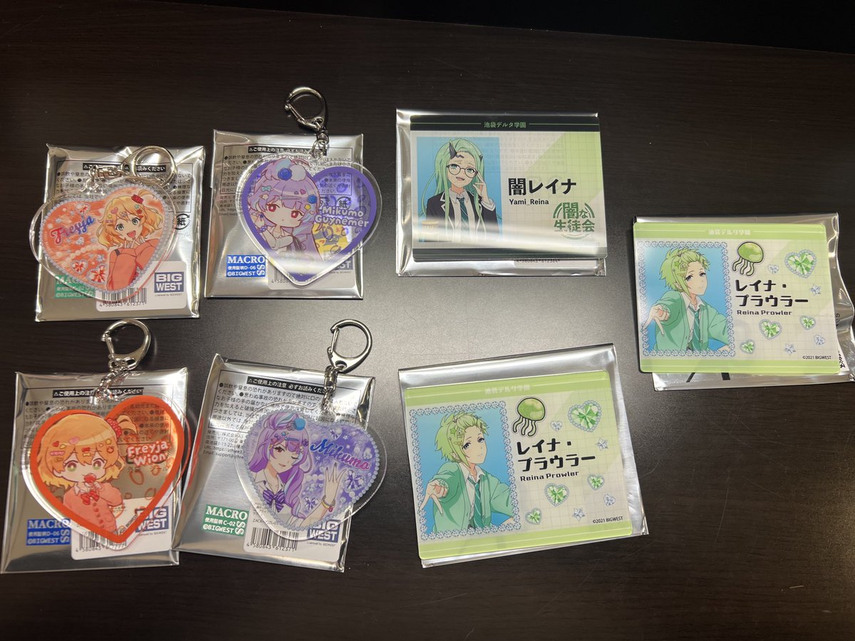 マクロスΔ 池袋デルタ学園 ギャルなワルキューレ マキナ 6点セット